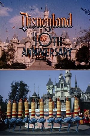 Poster Disneyland 10th Anniversary 1965