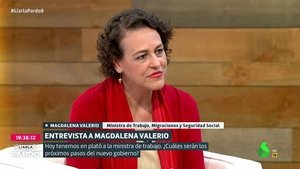 Magdalena Valerio, ministra de Trabajo