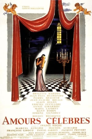 Poster Amours célèbres 1961