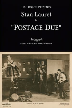 Poster Postage Due 1924