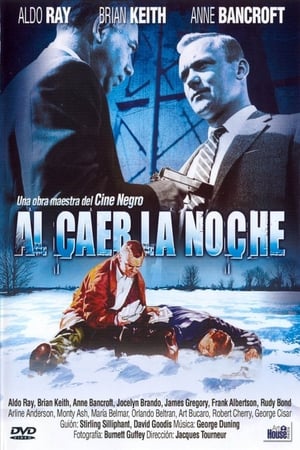 Poster Al caer la noche 1956