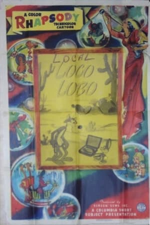 Poster Loco Lobo 1947