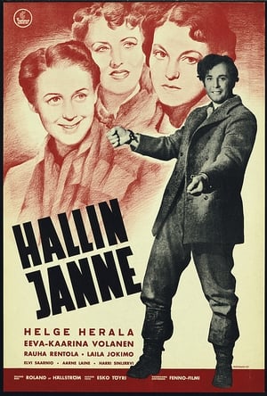 Poster Hallin Janne (1950)