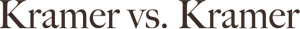 Kramer vs. Kramer — Logos 3