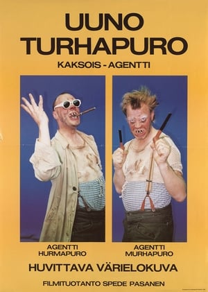 Poster Uuno Turhapuro kaksoisagentti (1987)