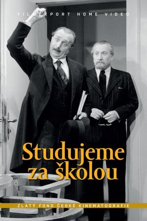 Poster Studujeme za školou 1940