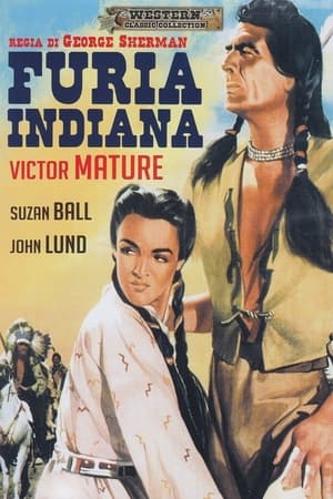 Poster Furia indiana 1955