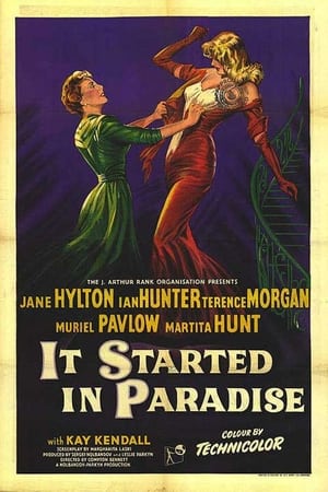 Poster It Started in Paradise 1952