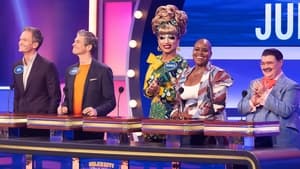 Celebrity Family Feud Neil Patrick Harris vs. David Burtka & The Cast of Drag Me to Dinner and Nikki Glaser vs. Bebe Rexha