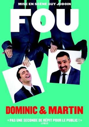 Poster Dominic et Martin : Fou (2016)