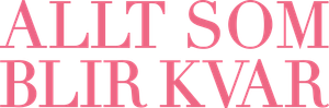Allt som blir kvar — Logos 1