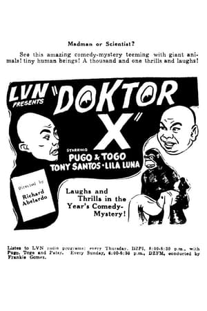 Poster Doctor X 1950