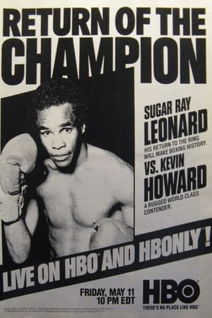 Poster Sugar Ray Leonard vs. Kevin Howard (1984)