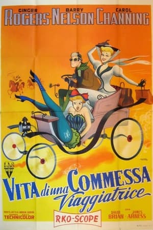 Poster Vita di una commessa viaggiatrice 1956