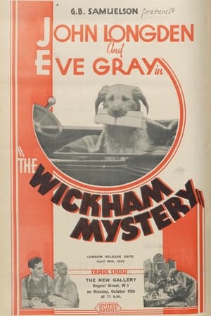 Poster The Wickham Mystery (1931)