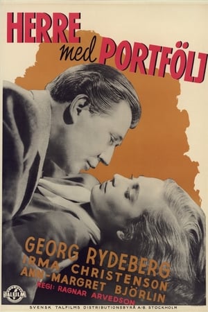 Poster Herre med portfölj 1943