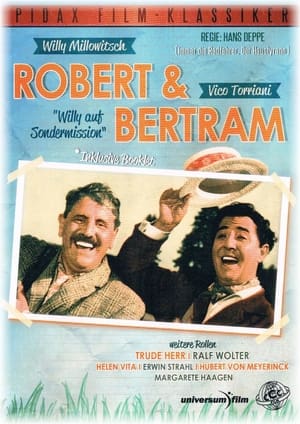 Poster Robert und Bertram 1961