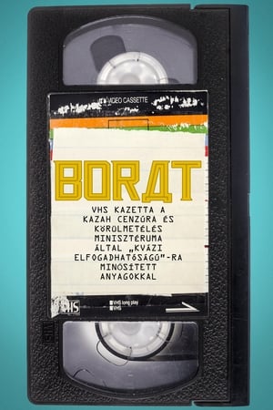 Poster Borat: VHS kazetta a Kazah Cenzúra és Körülmetélés Minisztéruma által „kvázi elfogadhatóságú”-ra minősített anyagokkal 2021