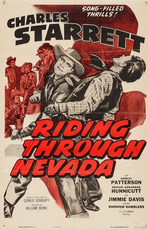 Poster Riding Through Nevada 1942
