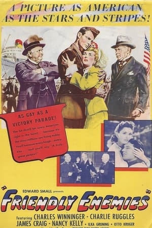 Poster Friendly Enemies 1942