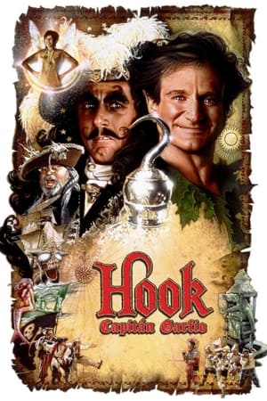 Poster Hook (El capitán Garfio) 1991