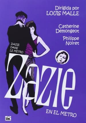 Poster Zazie en el metro 1960