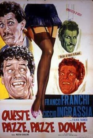 Poster Queste pazze, pazze donne (1964)