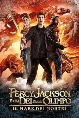 Poster Percy Jackson e gli Dei dell'Olimpo - Il mare dei mostri 2013