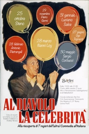 Poster Al diavolo la celebrità 1949