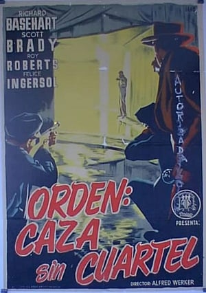 Poster Orden: caza sin cuartel 1949