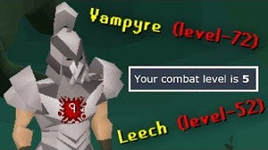 I locked my fresh Ultimate Ironman in Morytania