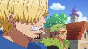 One piece วันพีช ตอนที่ 1159 ซับไทย ทำลายสวนจิ๋ว – หนีออกจากอาณาจักรบล็อก!