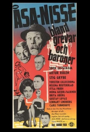 Poster Åsa-Nisse bland grevar och baroner (1961)