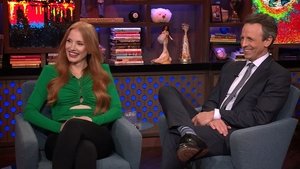 Image Jessica Chastain & Seth Meyers