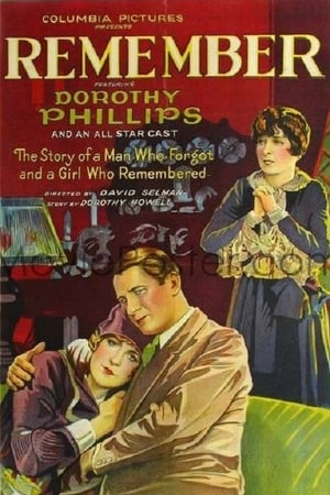 Poster Remember (1926)