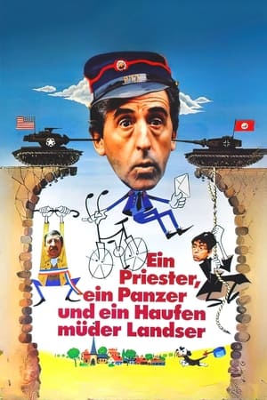 Poster Ein Priester, ein Panzer und ein Haufen müder Landser 1976