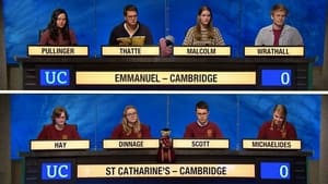 University Challenge Emmanuel College, Cambridge v St Catharine's College, Cambridge