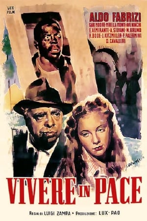 Poster Vivere in pace 1947