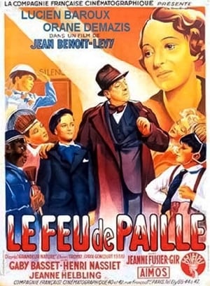 Poster Le Feu de paille 1939