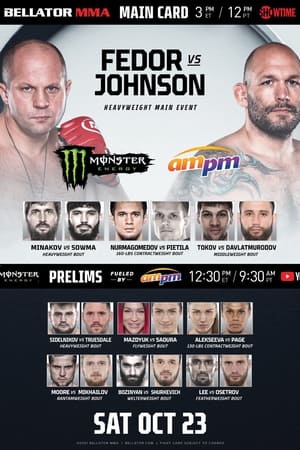 Poster Bellator 269: Fedor vs. Johnson (2021)