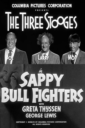 Poster Sappy Bull Fighters 1959