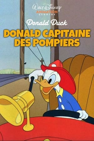 Poster Donald Capitaine des Pompiers 1940