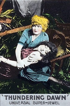 Poster Thundering Dawn (1923)