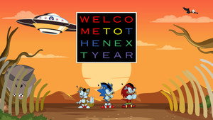 OSmic the Hedgeh’ OS Welcome To The Next Year: 2025
