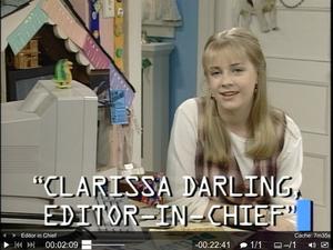 Clarissa Explains It All Editor In Chief