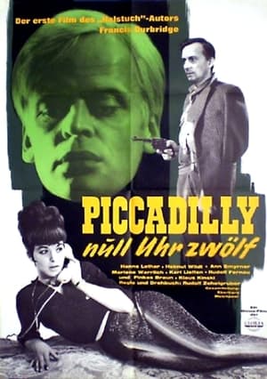 Poster Piccadilly Zero Hour 12 (1963)