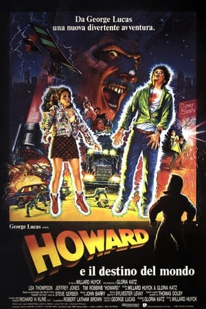 Poster Howard e il destino del mondo 1986
