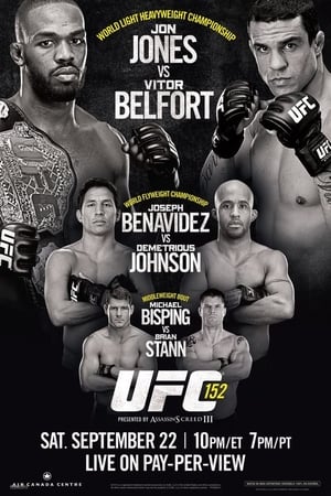 Poster UFC 152: Jones vs. Belfort (2012)