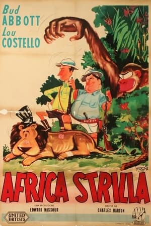 Poster Africa strilla 1949