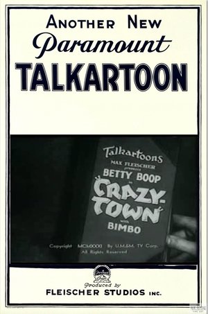 Poster Crazy-Town (1932)